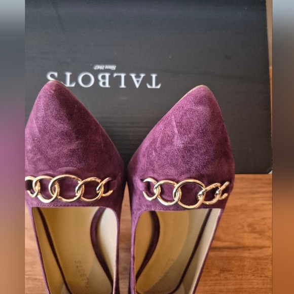 Talbots Sylvie 2 inch kitten heel shoes 9.5 - Picture 8 of 9